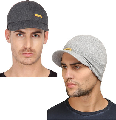 FabSeasons Solid Sports/Regular Cap Cap(Pack of 2)