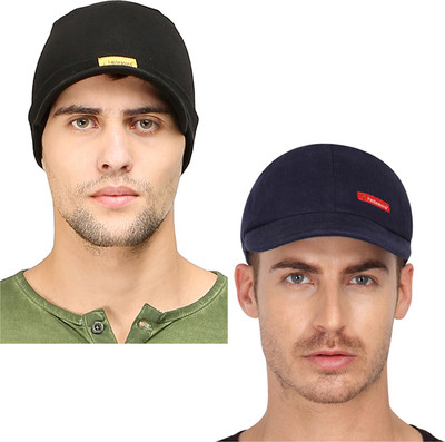 FabSeasons Solid Sports/Regular Cap Cap(Pack of 2)