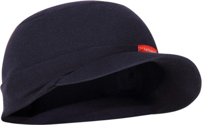 

FabSeasons Solid Cotton Skull Cap, Blue