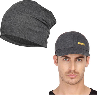 FabSeasons Solid Sports/Regular Cap Cap(Pack of 2)