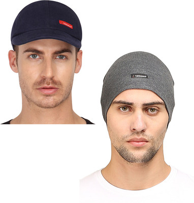 FabSeasons Solid Sports/Regular Cap Cap(Pack of 2)