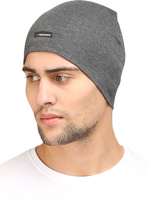FabSeasons Solid Skull Cap Cap