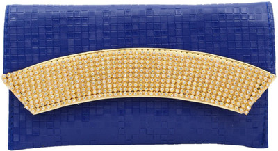 

Bagaholics Party Blue Clutch
