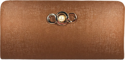 

Bizarre Vogue Party Tan Clutch