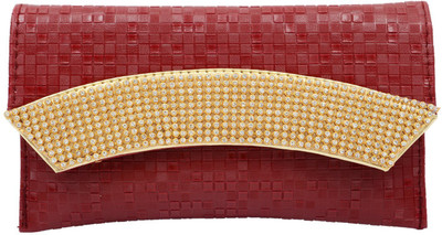 

Bagaholics Party Maroon Clutch