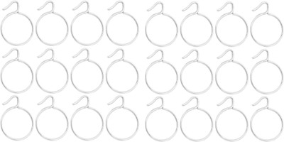 

Smart Shophar Curtain Ring with Hook(Silver)