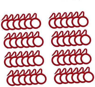 

Smart Shophar Curtain Ring with Hook(Red)