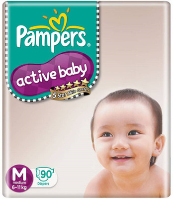 

Pampers Baby - M(90 Pieces)