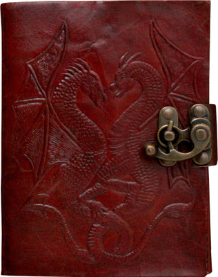 

Anshika International A5 Notebook(vintage, Brown)