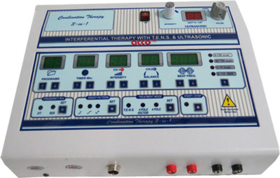 

acco COMBO(Interfrential Therapy+Ultrasound Therapy) Digital Pain Relief Electrotherapy Device(CM16)