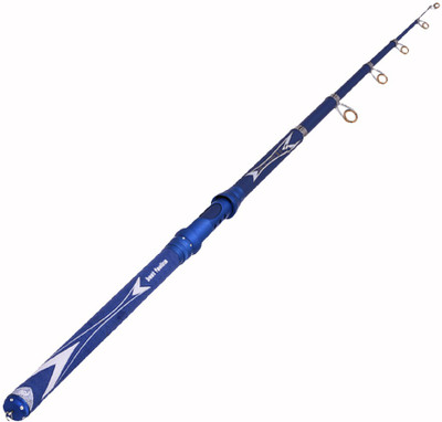 

Hunting Hobby Telescopic(8Feet), Metalized Rings, Reel Seat Blue Fishing Rod(240 cm, 100 kg, Blue)