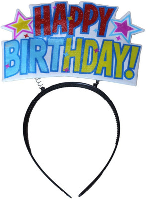

ShopOnline Happy Birthday Hairband Hair Accessory Set(Multicolor)