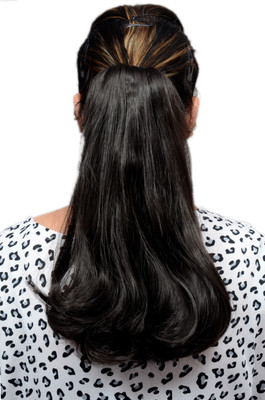 

Mansiyaorange Artificial Natural Look Hair Braid Extension(Black)