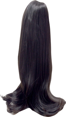 

Mansiyaorange Artificial Natural Look Hair Braid Extension(Black)