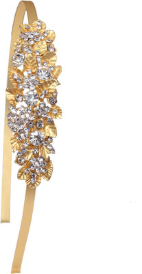 

Mansiyaorange Designer Latest Stone Fancy New HB Hair Band(Multicolor)