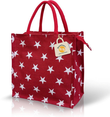 

Handcraft Hand-held Bag(Red)