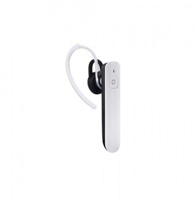 A CONNECT Z MG-BT-H904 Bluetooth Headset(White & Black, In the Ear)