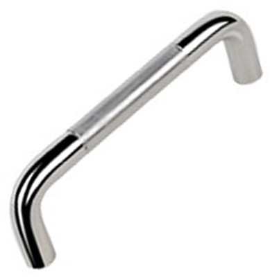 

Smart Shophar Smart Shophar Cabinet Handle Black Berry Stainless Steel 3 Inches Silver Stainless Steel Door Pull(Silver Pack of 1)