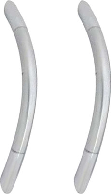 

Smart Shophar Smart Shophar Cabinet Handle Lava Stainless Steel 4 Inches Silver set of 2 Stainless Steel Door Pull(Silver Pack of 2)