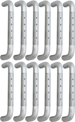 

Smart Shophar Smart Shophar Stainless Steel Cainet Handle 6 Inches Icon set of 12 Stainless Steel Door Pull(Silver Pack of 12)