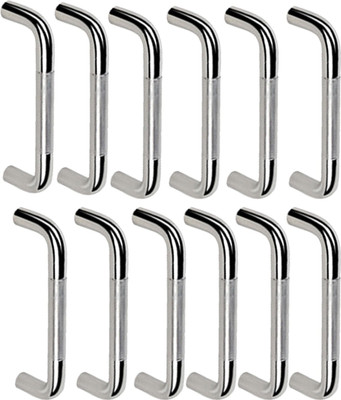 

Smart Shophar Smart Shophar Cabinet Handle Black Berry Stainless Steel 3 Inches Silver set of 12 Stainless Steel Door Pull(Silver Pack of 12)