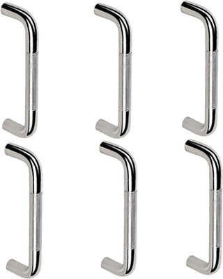 

Smart Shophar Smart Shophar Cabinet Handle Black Berry Stainless Steel 4 Inches Silver set of 6 Stainless Steel Door Pull(Silver Pack of 6)