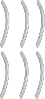 

Smart Shophar Smart Shophar Cabinet Handle Lava Stainless Steel 4 Inches Silver set of 6 Stainless Steel Door Pull(Silver Pack of 6)