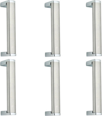 

Smart Shophar Smart Shophar Cabinet Handle Galaxy Stainless Steel 4 Inches Silver set of 6 Stainless Steel Door Pull(Silver Pack of 6)