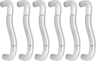 

Smart Shophar Smart Shophar Cabinet Handle Jetar Stainless Steel 6 Inches Silver set of 6 Stainless Steel Door Pull(Silver Pack of 6)