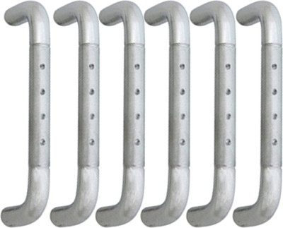 

Smart Shophar Smart Shophar Stainless Steel Cainet Handle 4 Inches Icon set of 6 Stainless Steel Door Pull(Silver Pack of 6)