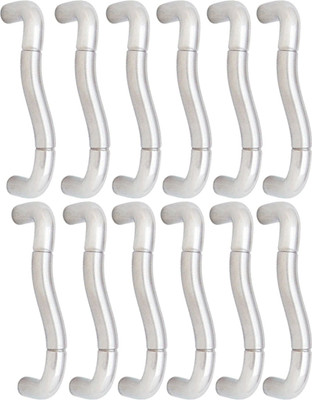 

Smart Shophar Smart Shophar Cabinet Handle Jetar Stainless Steel 6 Inches Silver set of 12 Stainless Steel Door Pull(Silver Pack of 12)