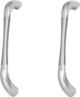 

Smart Shophar Smart Shophar Zinc Cabinet Handle Pasa Nickel Silver 3 Inches Pack of 2 Zinc Door Pull(Silver Pack of 2)