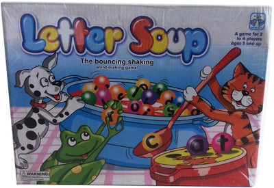 

kidoz kingdom LETTER SOUP WORD MAKING GAME(Multicolor)