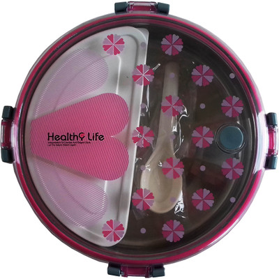 

KIDOZ KINGDOM TEDEMEI LUNCH BOX PINK 2 Containers Lunch Box(920 ml)