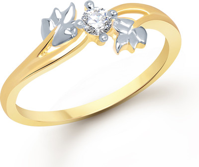 65% OFF on VK Jewels Twin Leaf Shaped for Women and Girls Alloy Cubic Zirconia Gold Plated Ring 65% OFF on VK Jewels Twin Leaf Shaped for Women and Girls Alloy Cubic Zirconia Gold Plated Ring