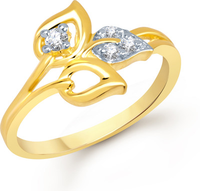 84% OFF on VK Jewels Tri Leaf Shaped for Women and Girls Alloy Cubic Zirconia Gold Plated Ring 84% OFF on VK Jewels Tri Leaf Shaped for Women and Girls Alloy Cubic Zirconia Gold Plated Ring