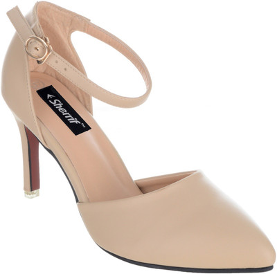 

SHERRIF SHOES Women Beige Heels