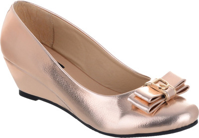 

SHERRIF SHOES Women Gold Wedges
