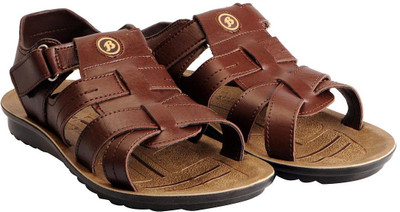 

Bata Men Brown Sandals