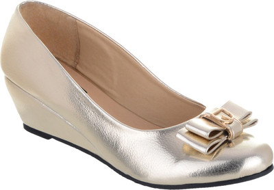

SHERRIF SHOES Women Gold Wedges