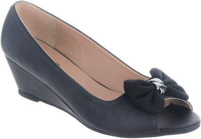 

SHERRIF SHOES Women Black Wedges