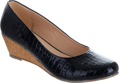 

SHERRIF SHOES Women Black Wedges
