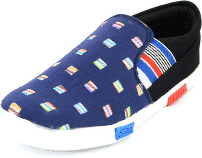 

Dinobirds blue canvas shoes For Men(Blue