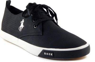 

Indiano Canvas Shoes For Men(Black