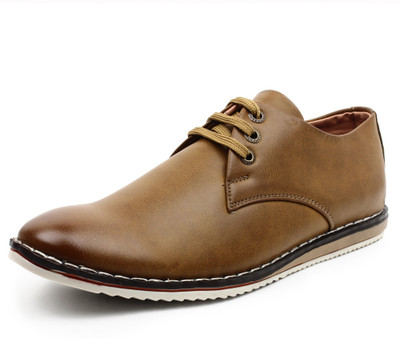 

BUWCH Men's Casual Shoes Corporate Casuals For Men(Tan, Rust