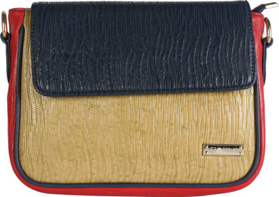 

Horra Women Casual Beige PU Sling Bag