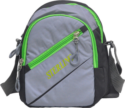 

Sterling Men & Women Casual Grey Canvas Sling Bag