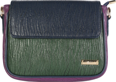 

Horra Women Casual Green PU Sling Bag