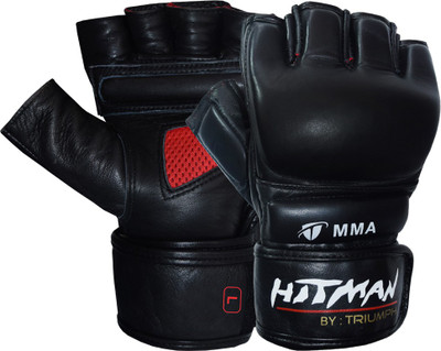 

Hitman By Triumph Kick Boxing Martial Art Gloves (L, Black)