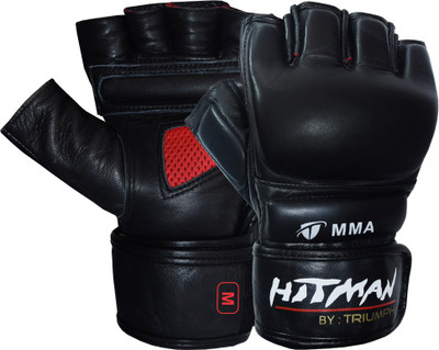 

Hitman By Triumph MMA Kick Boxing Martial Art Gloves (M, Black)